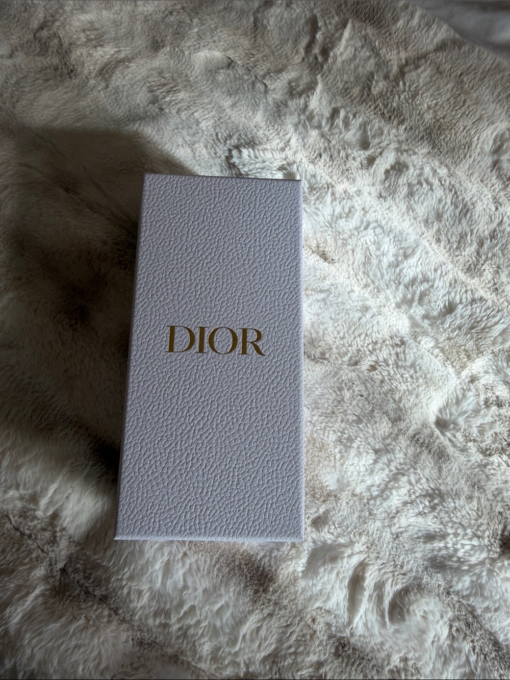 Dior White Box with Gold Logo - Women Accessories Sunglasses Packaging